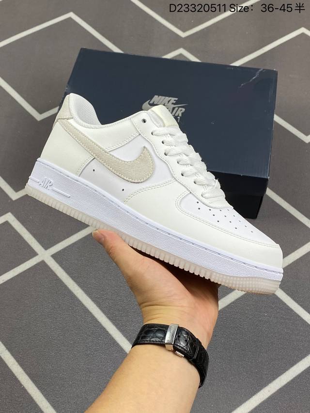 Nike Air Force 1 Low 公司级 原楦头原纸板 打造纯正空军版型 专注外贸渠道 全掌内置蜂窝气垫 原盒配件 原厂中底钢印、拉帮完美 官方货号：F