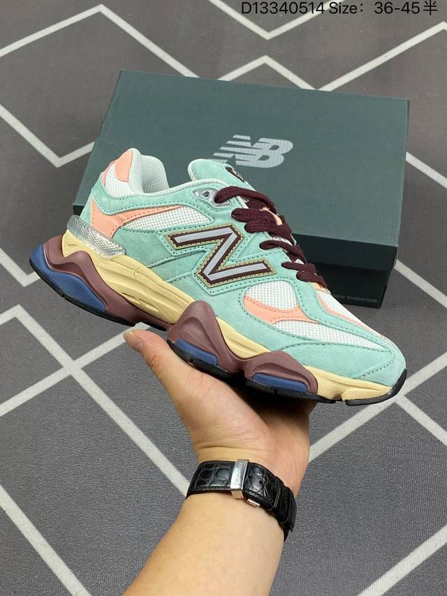 Nb 新百伦 New Balance Nb9060小象蹄男女款9060舒适百搭老爹鞋。全新 9060 款式将经典风格与现代设计融合到日常多功能性中。 9060