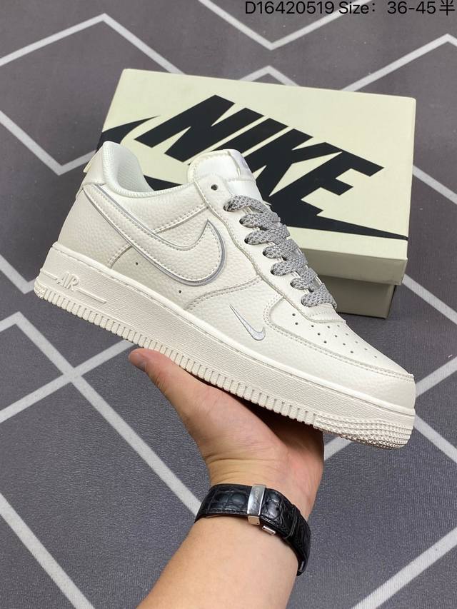 公司级nike Air Force 1 Low 07 原楦头原纸板 打造纯正低帮空军版型 专注外贸渠道 全掌内置蜂窝气垫 原盒配件 原厂中底钢印、拉帮完美 货号