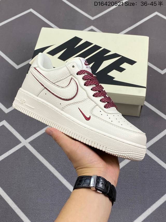 公司级nike Air Force 1 Low 07 原楦头原纸板 打造纯正低帮空军版型 专注外贸渠道 全掌内置蜂窝气垫 原盒配件 原厂中底钢印、拉帮完美 货号