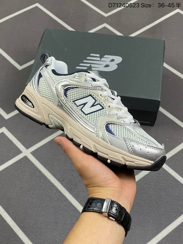 新百伦 Nb530运动鞋 New Balance 530 复古跑鞋厚底增高老爹运动鞋 Nb530这鞋双确实是nb家经复典古款式之一，以全科新技诠释，成打功造53