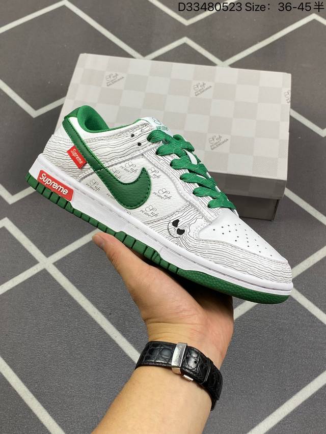 公司级 头层［定制球鞋］ Bape X Nike Dunk Sb Low Bape X 耐克 Sb 低帮 联名白蓝 高端定制 Sb低帮运动休闲板鞋 大厂出品 高