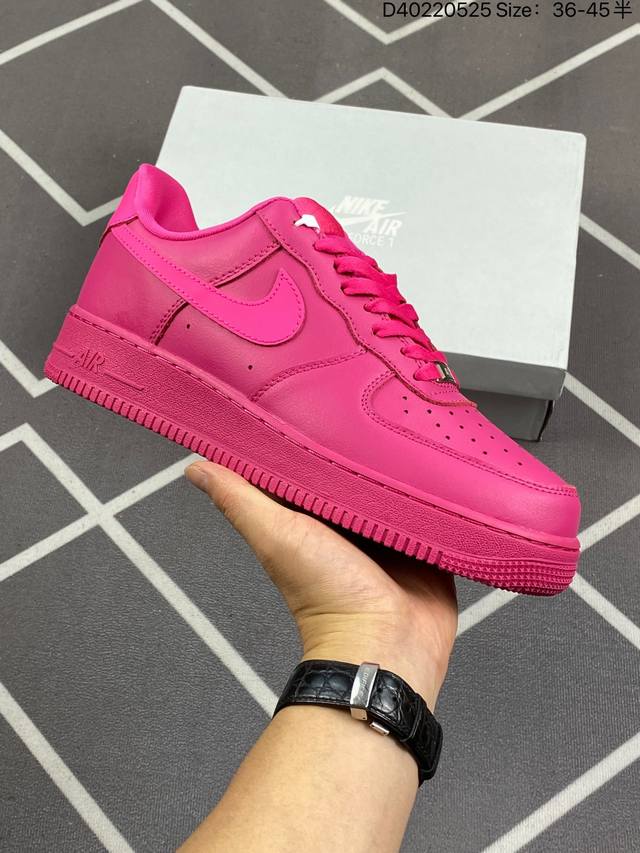 Nike Air Force 1 Low 空军一号低帮休闲运动板鞋 原楦头原纸板 打造纯正空军版型 专注外贸渠道 全掌内置蜂窝气垫 原盒配件 原厂中底钢印、拉帮