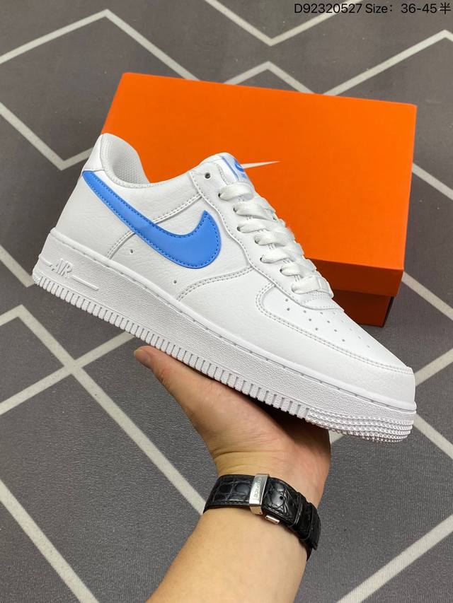 公司级nike Air Force 1 Low 空军一号低帮休闲运动板鞋 原楦头原纸板 打造纯正空军版型 货号:Dv3808-106 Size:36 36.5