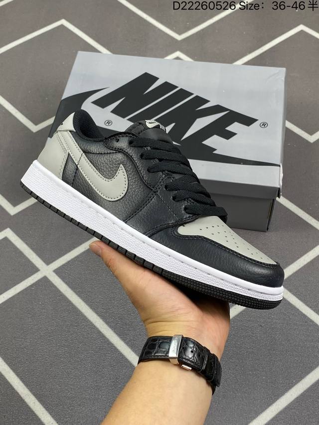 耐克 乔丹air Jordan 1 Low Aj1 乔1 乔丹1代aj1 低帮复古文化休闲运动篮球鞋。该鞋款从 1985 年元年款汲取设计灵感，焕新演绎简约经典