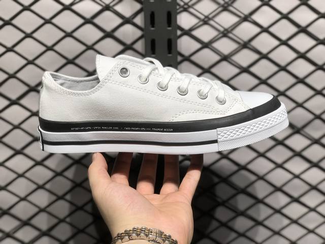 匡威converse Frgmt联名chuck 70 By You低帮帆布鞋男女休闲板鞋 货号：169070C 尺码：35 36.5 37.5 39.5 41.