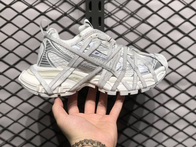 Balenciaga Phantom Sneaker 巴黎世家3Xl 绑带蜘蛛 货号：778697 W3Xll 0125 尺码：35 36 37 38 39 4