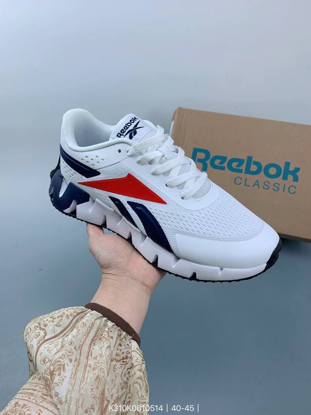 锐步 Reebok Zig Kinetica 4全新联名限量 缓震休闲运动跑鞋。 Size：如图 编码：K310K0810514