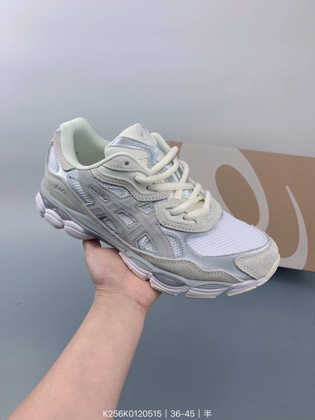 Asics 亚瑟士gel-Nyc男女复古运动老爹鞋 Size：如图 编码：K256K0120515