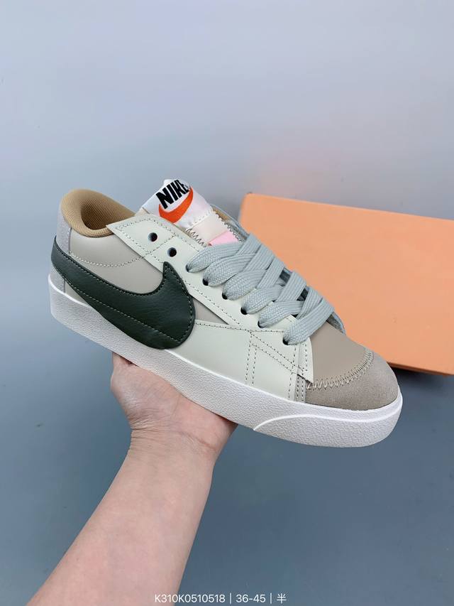 Nk Blazer Low77开拓者板鞋 Size：如图 编码：K310K0510517