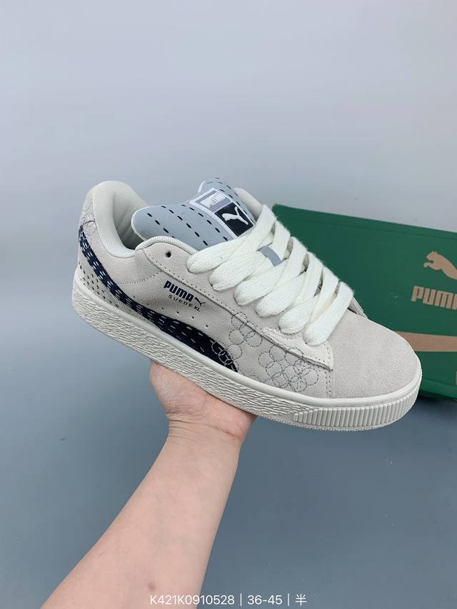 Puma Suede Platform 蕾哈娜二代厚底松糕鞋休闲运动鞋 Size：如图 编码：K421K0910528