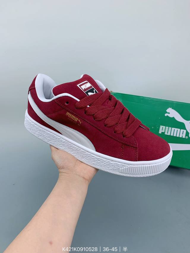 Puma Suede Platform 蕾哈娜二代厚底松糕鞋休闲运动鞋 Size：如图 编码：K421K0910528