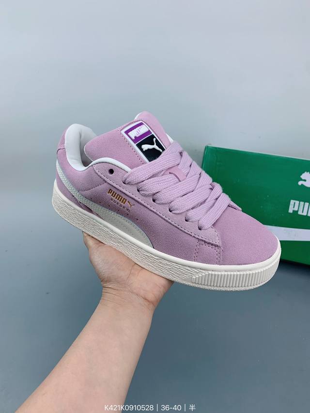 Puma Suede Platform 蕾哈娜二代厚底松糕鞋休闲运动鞋 Size：如图 编码：K421K0910528