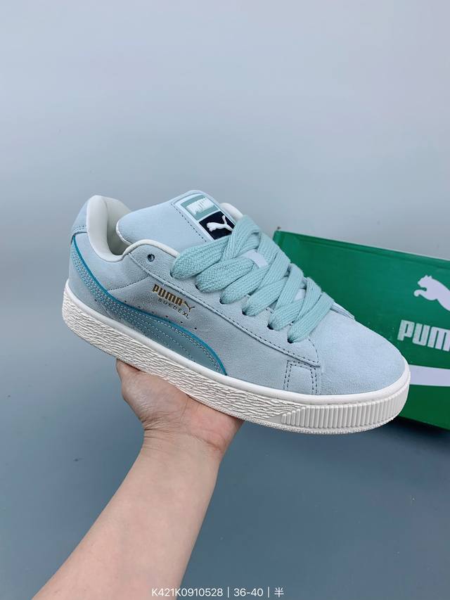 Puma Suede Platform 蕾哈娜二代厚底松糕鞋休闲运动鞋 Size：如图 编码：K421K0910528