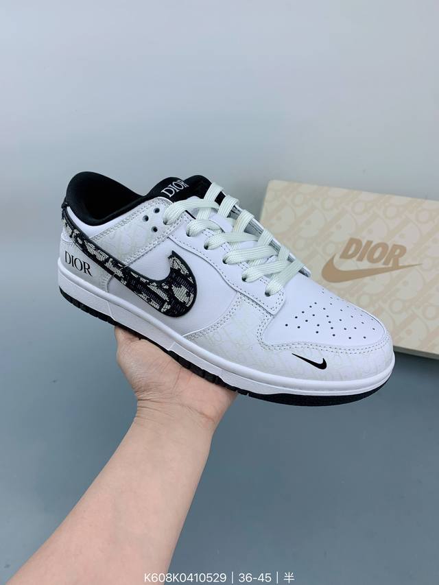 Nike Sb Dunk Low 周年高端定制 低帮休闲板鞋 定制鞋盒 大厂纯原品质出货 超高清洁度 皮料切割干净无任何毛边 细节完美 Size：如图 编码：K