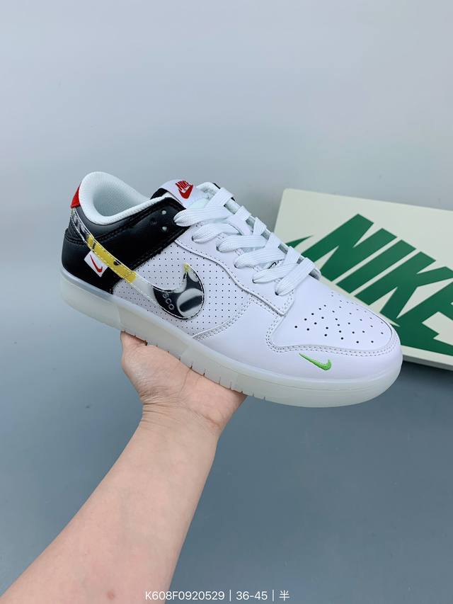 Nike Sb Dunk Low“多彩水晶” 周年高端定制 低帮休闲板鞋 定制鞋盒 大厂纯原品质出货 超高清洁度 皮料切割干净无任何毛边 细节完美 Size：如