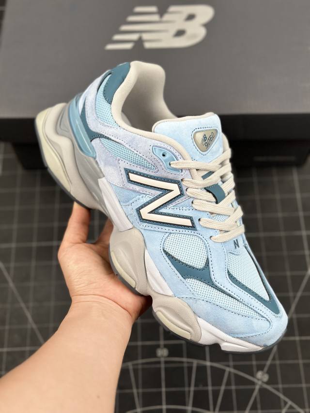 核心私 New Balance Nb9060 联名款 复古休闲运动慢跑鞋 全套原楦原纸板原厂数据开发 进口三明治网面 原装进口翻毛皮料正确绒感卡色 正确中底拉帮