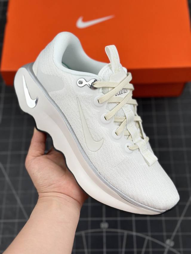 核心私 公司级最新 波浪鞋 ，耐克nike Motiva Pale Ivory Amber Brown 莫提瓦系列低帮轻量减震回弹休闲运动慢跑鞋 原楦原纸版开发