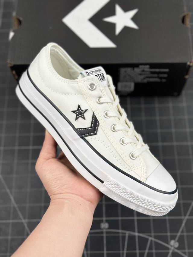 核心私 日本限定星箭头 Converse 匡威 Breakstar Sk Cv Ox 星箭滑板 余文乐同款匡威 鞋身选用原厂帆布搭配撞色星箭logo细节，鞋大底