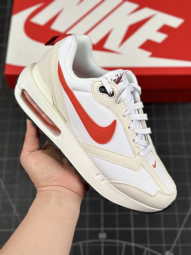 核心私 公司级nk Air Max Dawn 黎明系列低帮气垫百搭休闲运动慢跑鞋 采用柔软翻毛皮和透气梭织材料打造利落鞋面，中底和鞋跟融入现代感线条设计，兼具复