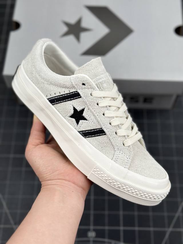 核心私 Converse One Star Academy Pro 匡威经典一星系列复古休闲板鞋 #匡威官方新款 焕新经典 真标硫化工艺 双层围条夹布防开胶工艺