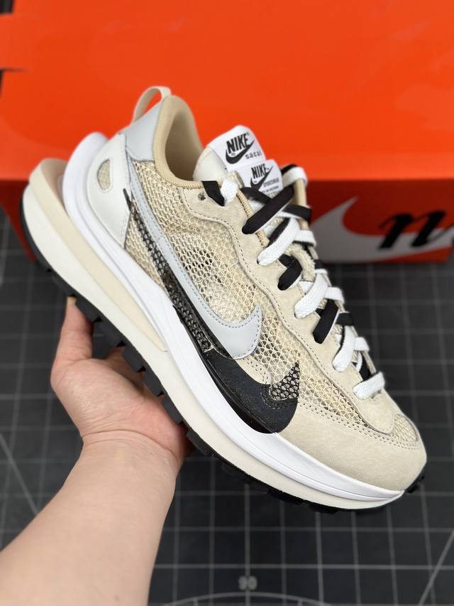 核心私 Sacai X Nike Vaporwaffle “Tour Yellow ”华夫三代3.0 走秀重磅联名 #正确纯原版本 独家原鞋开发 #原模数据大底