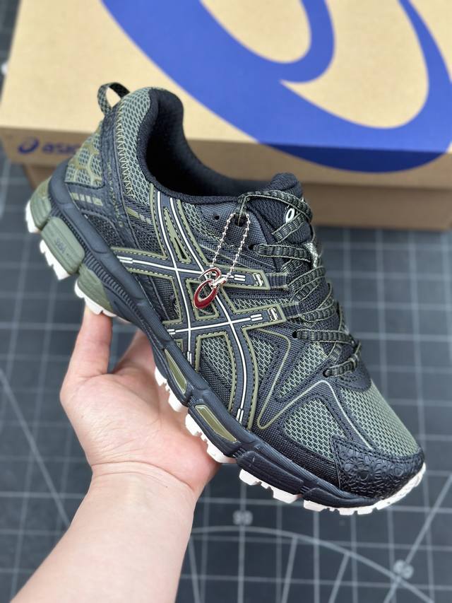 核心私 Asics Gel-Kahana 8 亚瑟士越野跑步鞋抓地稳定运动鞋缓震耐磨跑鞋 融合机能和户外潮流强势回归 核心科技gel内置于后跟 配合speva弹