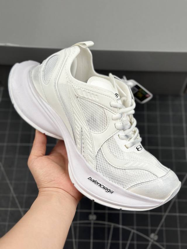 核心私 Ok版 公司级法国高端奢侈品牌-巴黎世家balenciaga Track Trainers 代复古野跑姥爹潮流百搭慢跑鞋 男女鞋配件防尘袋及附送鞋带，采