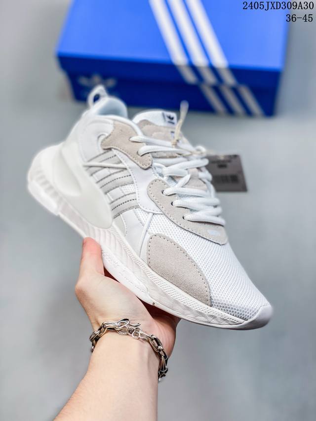 Adidas Hi-Tail 三叶草 休闲跑步鞋 泡泡鞋 H05767 H69039 Id0537 尺码：36-45 编码：05Jxd309A30