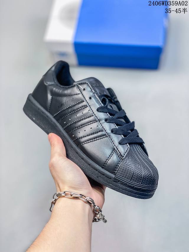 阿迪达斯adidas Originals Superstar贝壳头经典百搭复古板鞋 f36583 码数：35 36 36.5 37 38 38.5 39 40