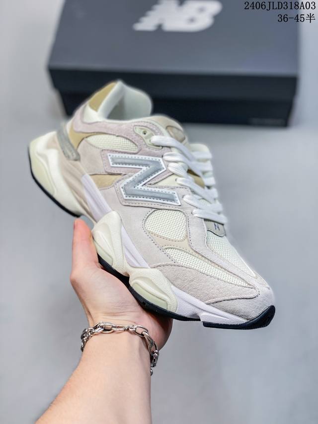 Nb 新百伦 New Balance Nb9060男女款9060舒适百搭老爹鞋。全新 9060 款式将经典风格与现代设计融合到日常多功能性中。 9060 重新诠