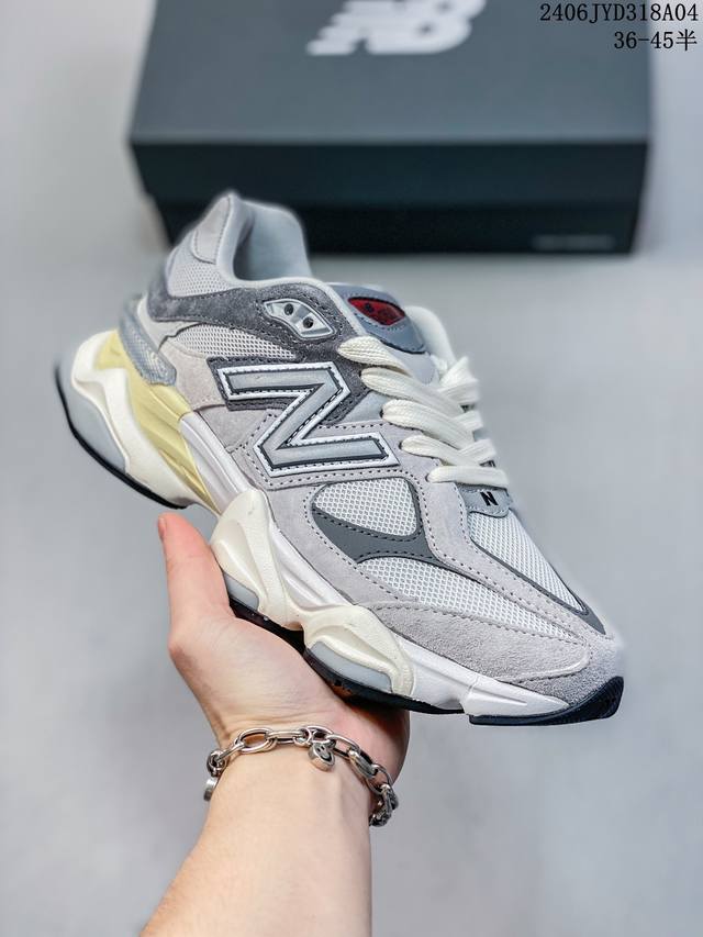 Nb 新百伦 New Balance Nb9060小象蹄男女款9060舒适百搭老爹鞋。全新 9060 款式将经典风格与现代设计融合到日常多功能性中。 9060