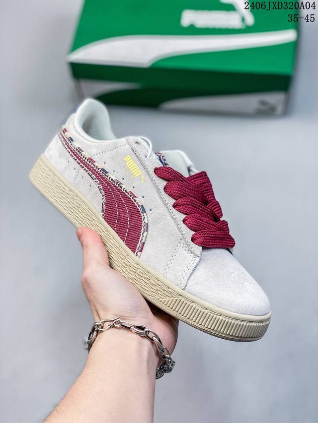 彪马 Puma Suede Bz Emb 官方男女款龙年cny限定休闲板鞋39902 1 尺码：36 37 38 39 40 41 42 43 44 45 编号