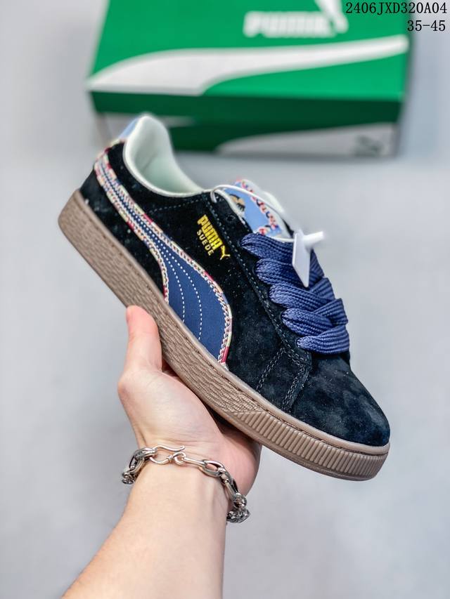 彪马 Puma Suede Bz Emb 官方男女款龙年cny限定休闲板鞋39902 1 尺码：36 37 38 39 40 41 42 43 44 45 编号