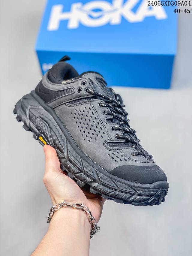 Hoka X Jlal Tor Ultra Lo 厚底减震越野跑步鞋 户外徒步休闲鞋 织物材质运动鞋 公司级 Size:40-45码 #06Gxd309A04