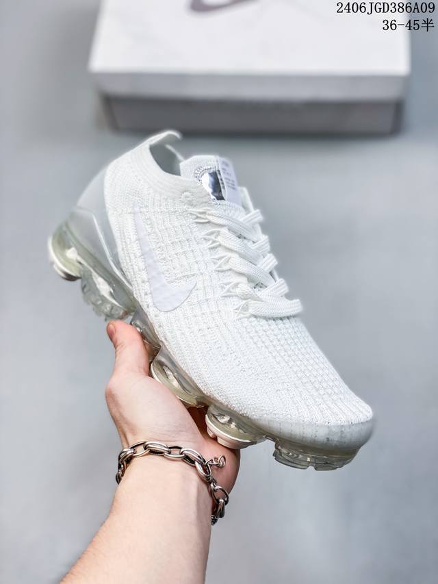 真标 nike耐克男鞋air Vapormax全掌气垫女鞋缓震网面运动跑步鞋942842 尺码：36-45半 36-40半 编码：06Jgd386A09