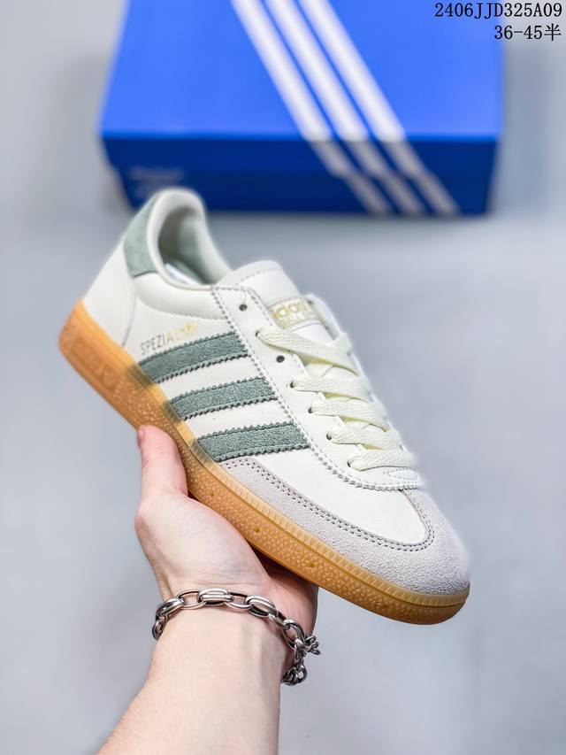 阿迪达斯三叶草adidas Originals Samba Vegan Og”Spd“桑巴舞系列绅士德训足球风百搭低帮休闲运动板鞋 06Jjd325A09