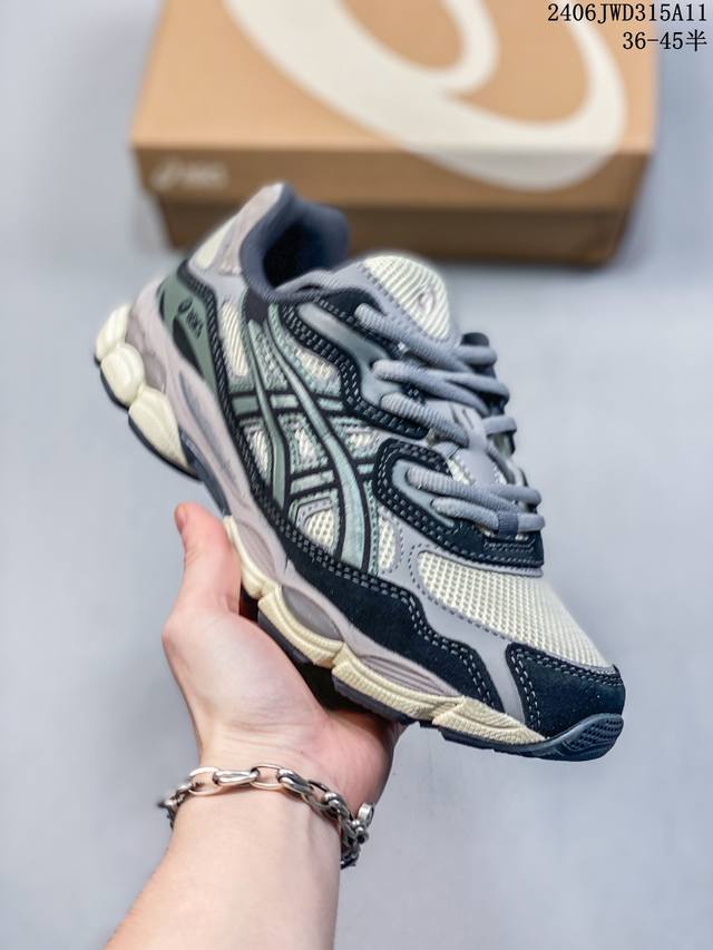 Asics Gel-Nyc男女复古运动鞋老爹鞋 1A789- -001-250-102 尺码：36-45半 06Jwd315A11