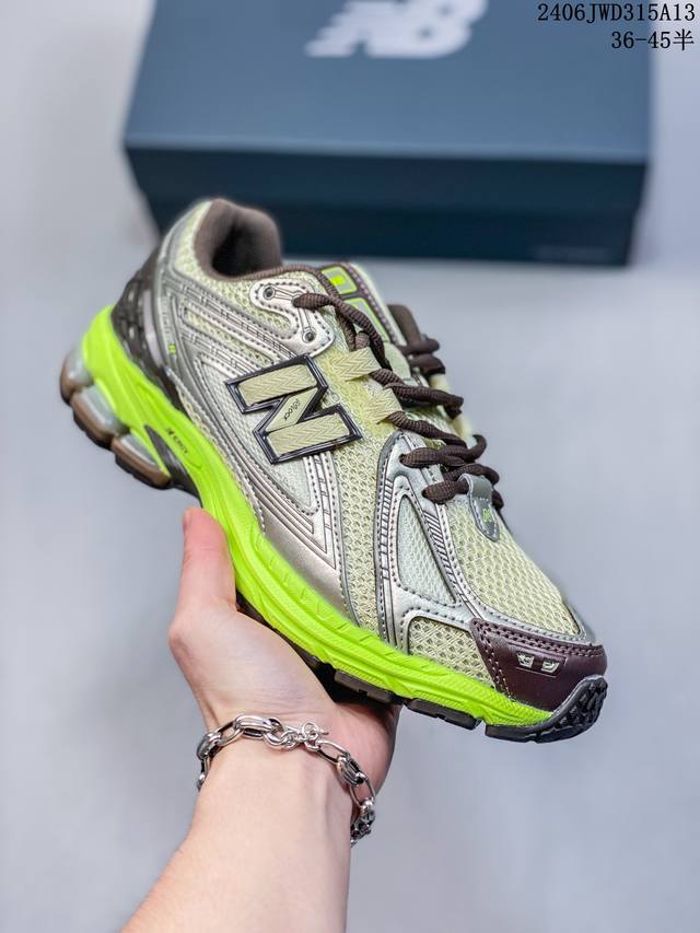 New Balance 6R 米黄 复古潮流休闲运动慢跑鞋 上架实拍 原鞋打版 细节完美 鞋面由透气网眼与绒面皮革组成#以encap中底配n-Ergy缓震科技#