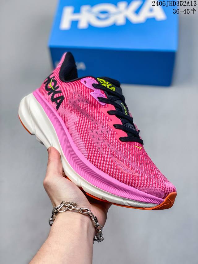 Hoka One One Clifton 9 8 7男女克里夫顿9厚底透气公路运动跑鞋尺码：36-45半 06Jhd352A13