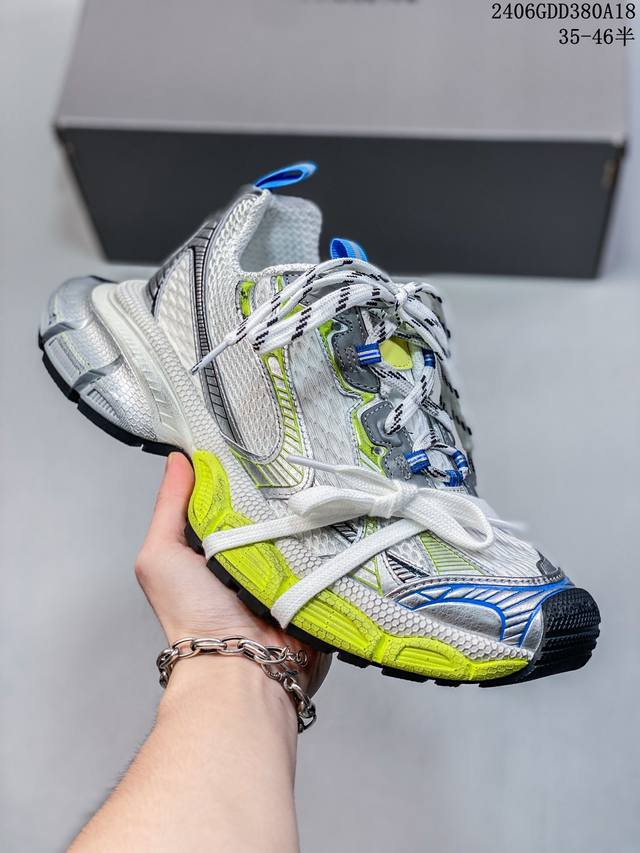 新品正确版 今天出货 Ok扫描版本 网纱款balenciaga 官方同步 巴黎世家全新3Xl Syede做旧十代半 潮流跑鞋做旧老爹鞋 ，不管是从外观还是舒适度