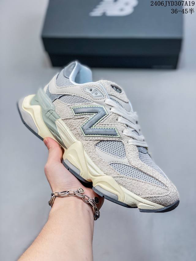 Nb 新百伦 New Balance Nb9060小象蹄男女款9060舒适百搭老爹鞋。全新 9060 款式将经典风格与现代设计融合到日常多功能性中。 9060