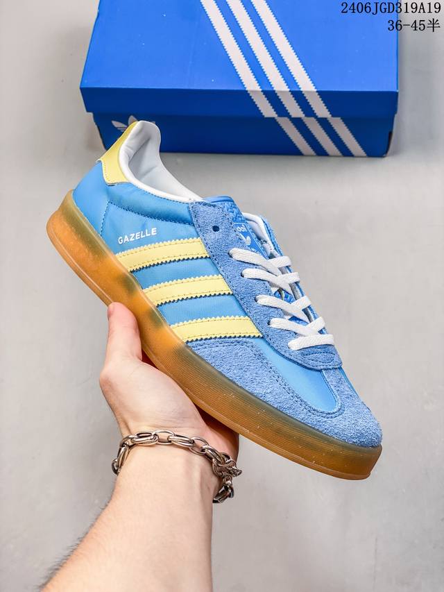 Adidas Originals Gazelle Indoor adidas Originals 便為我們帶來了全新配色的 Adidas Gazelle Ind