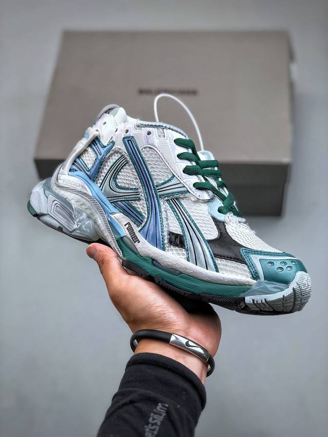 Fok版 高奢品牌-巴黎世家balenciaga Runner Sneaker2.0慢跑系列低帮复古野跑潮流姥爹风百搭休闲运动慢跑鞋尺码：34-46