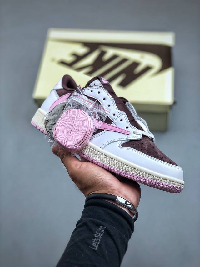 Air Jordan 1 Low X Fragment X Travis Scott 倒钩 官方同步新色 原装级产物拒绝公底 立体鞋型 细节完美 高清洁度 购置