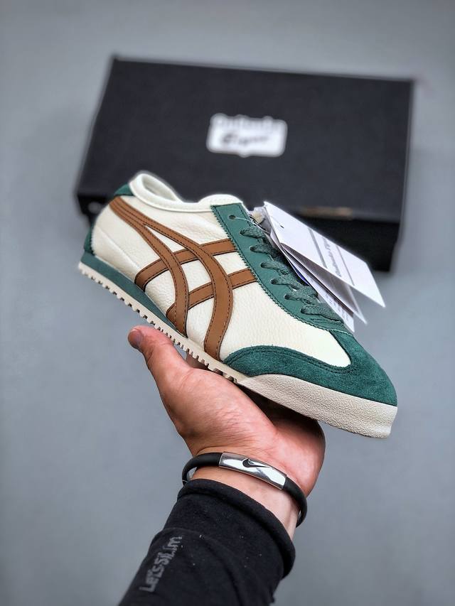 亚瑟士 Asics 日产经典老牌-鬼塚虎 Onitsuka Tiger Mexico 66 经典墨西哥系列复古板鞋 尺码：36-44 带半码