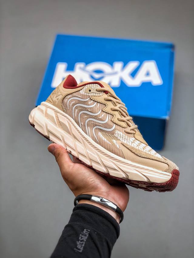 美国新兴跑鞋品牌hoka One One U Clifton Ls 克利夫顿ls系列低帮厚底轻量休闲运动慢跑鞋 尺码：36-45