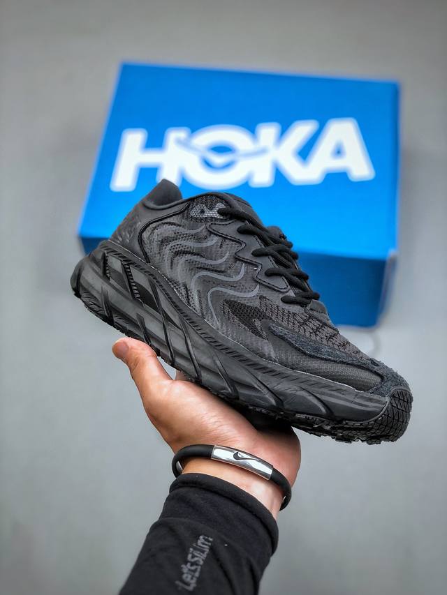 美国新兴跑鞋品牌hoka One One U Clifton Ls 克利夫顿ls系列低帮厚底轻量休闲运动慢跑鞋 尺码：36-45