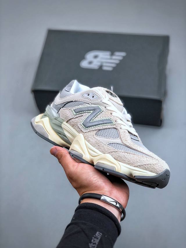 全新配色nb新百伦new Balance 9060 New Year Timberwolf Grey 系列复古百搭老爹风小象蹄休闲运动跑步鞋kf“浅灰银红酒红采