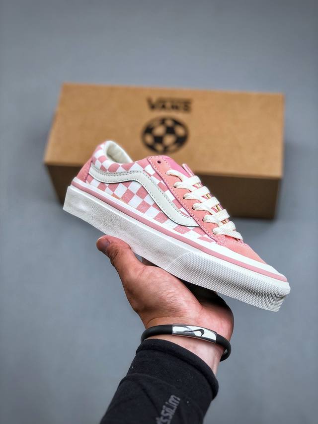 vans Style 36 Decons 火龙果 超级百搭时尚休闲鞋 半月包头硫化板鞋 原厂硫化工艺 耐磨橡胶大底 透气舒适 尺码：35-44 36.5 38